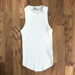 Zara Round Neck Knit Tank Top